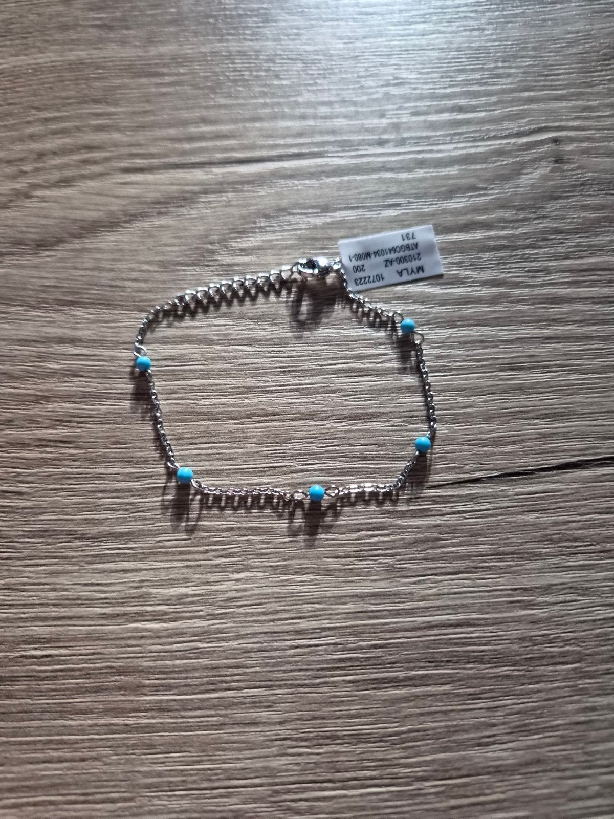 Enkelbandje, Ophalen of Verzenden, Nieuw, Zilver
