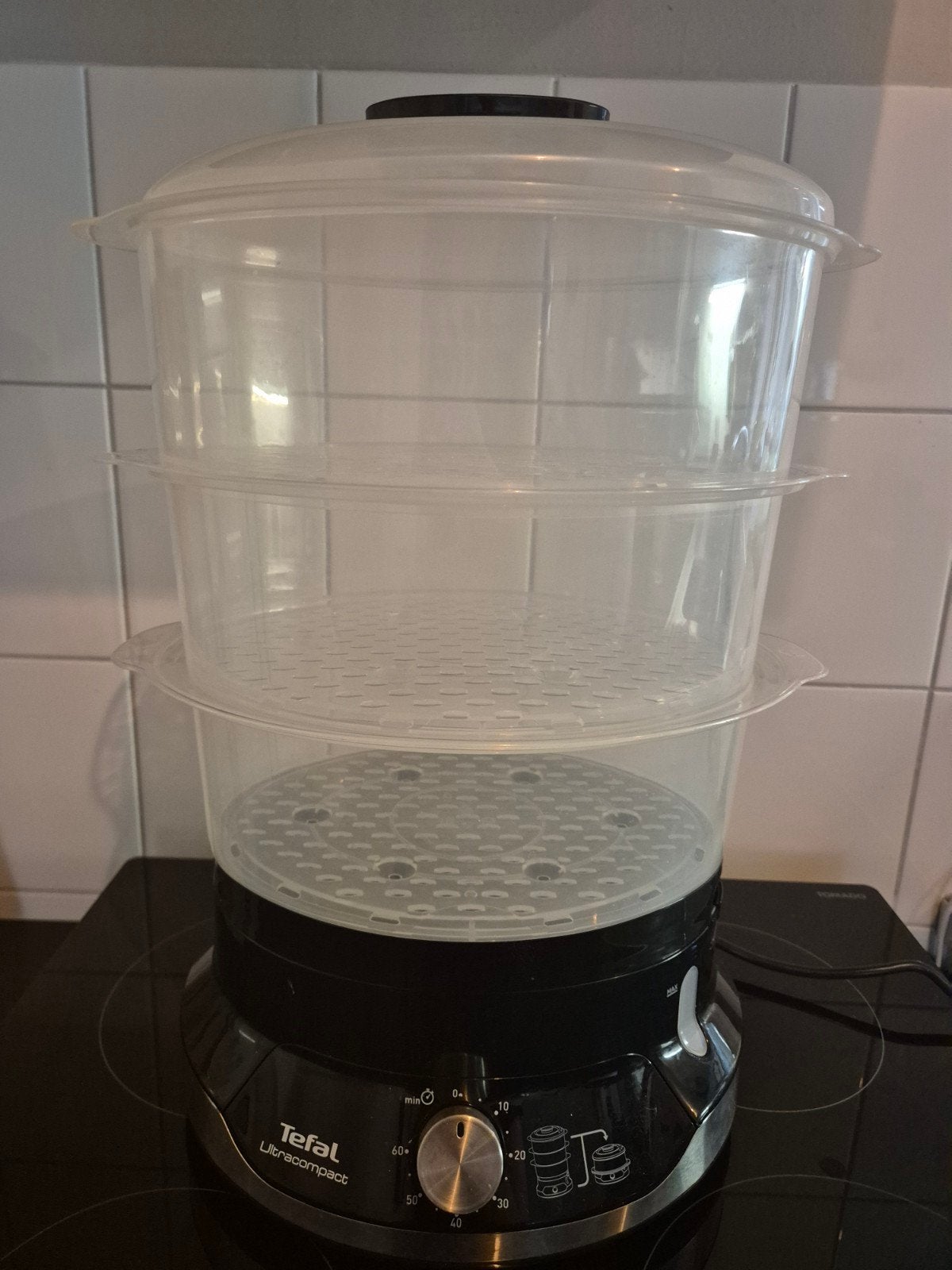Tefal Ultracompact Stoomkoker steamer, Ophalen of Verzenden, Gebruikt
