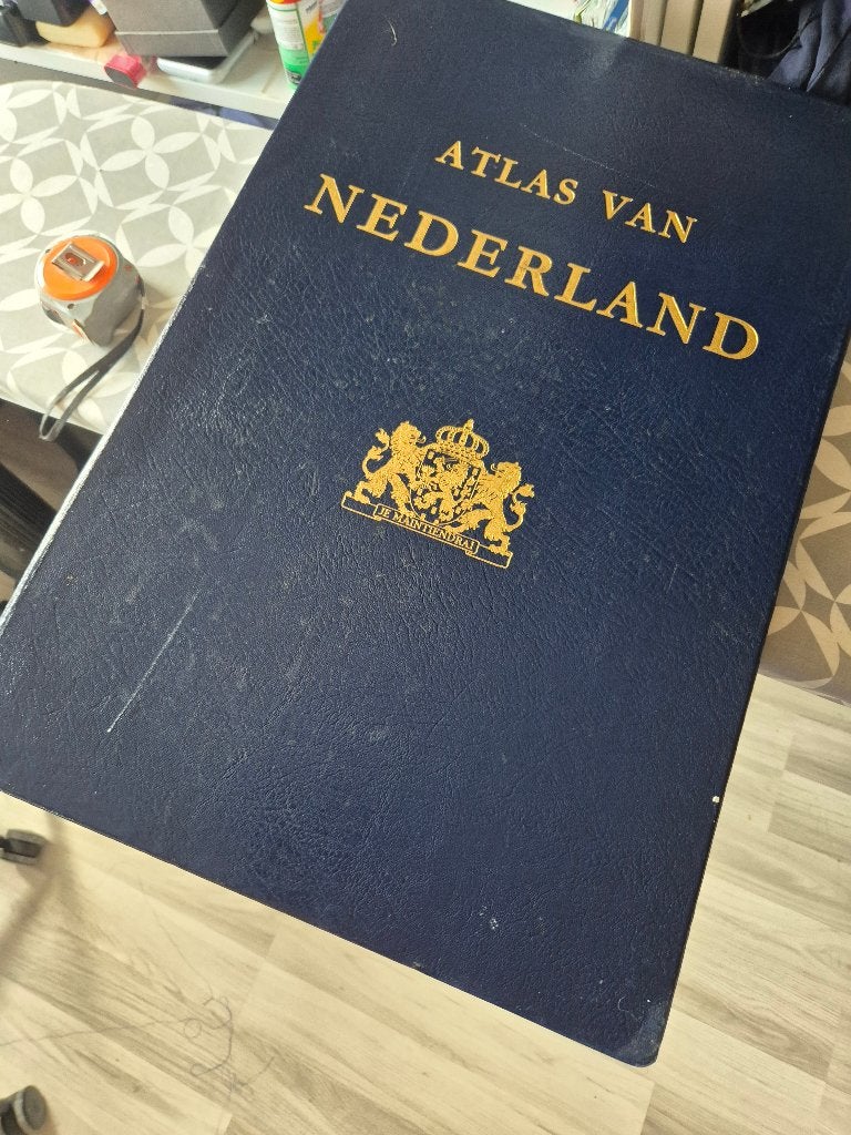 atlas van Nederland, Boeken, Atlassen en Landkaarten, Overige atlassen, Staatsdrukkerij, 1800 tot 2000, Nederland