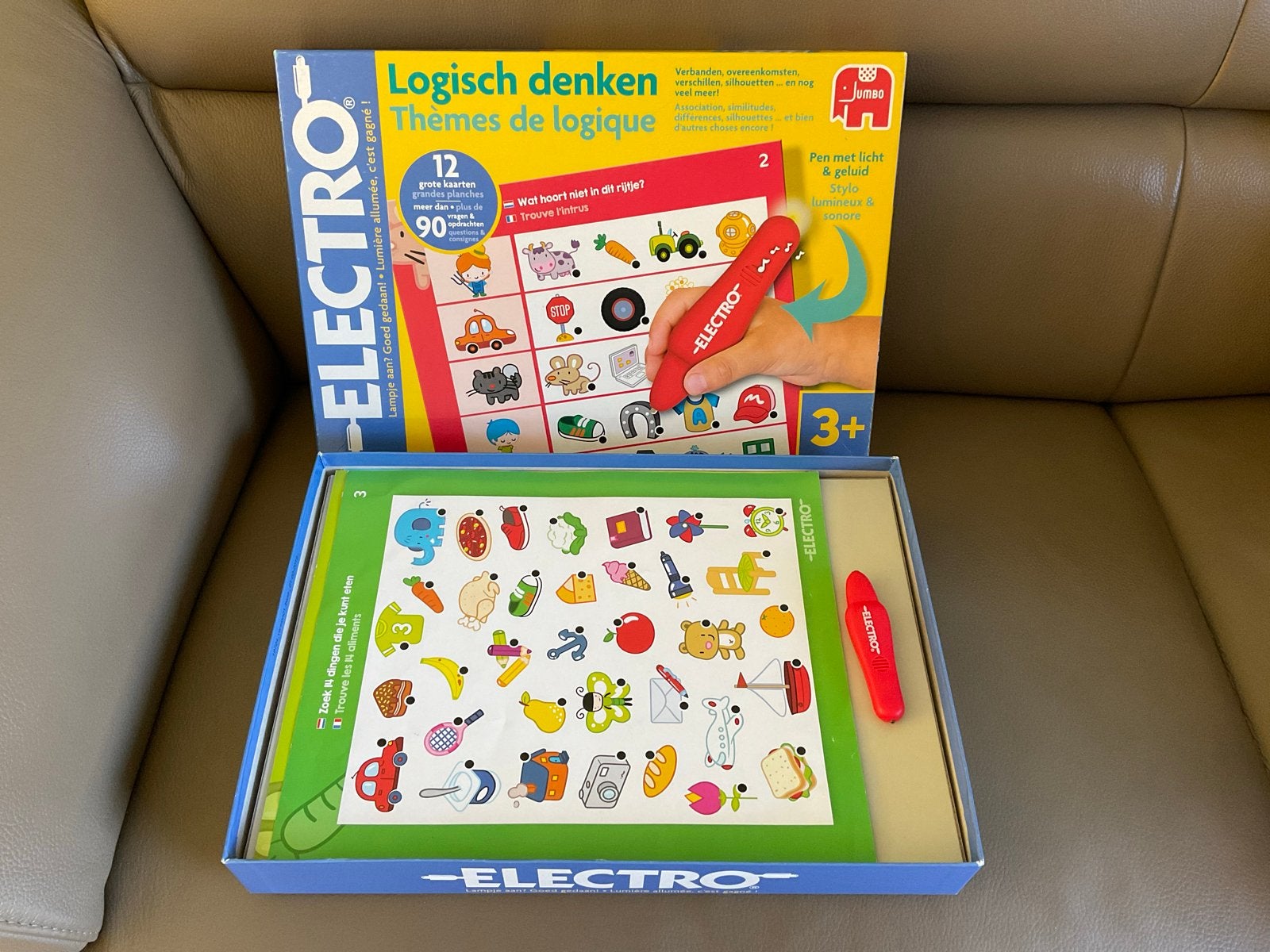 Jumbo Electro Logisch Denken - Educatief Spel 3+, Ophalen, Zo goed als nieuw, Ontdekken, Met licht