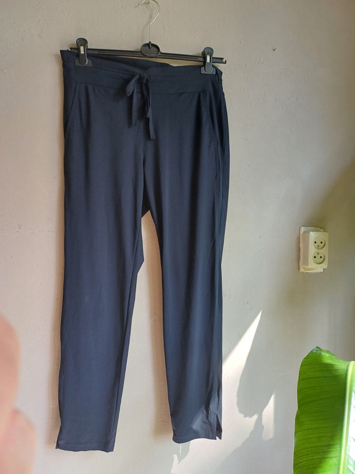 Studio Anneloes Broek Donkerblauw L - Dunne Travelstof, Kleding | Dames, Studio Anneloes, Blauw, Maat 42/44 (L), Ophalen of Verzenden