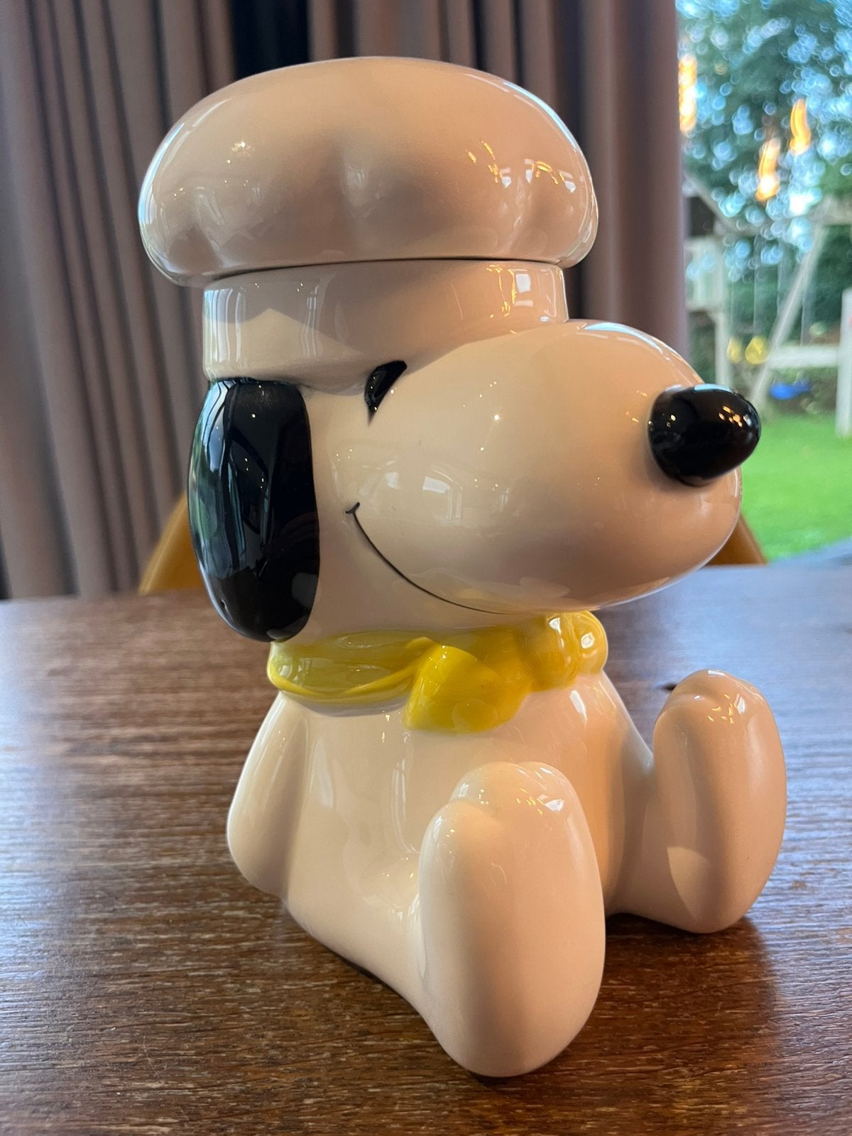 Vintage Snoopy Chef cookie/bewaar pot, Ophalen, Zo goed als nieuw, Overige typen