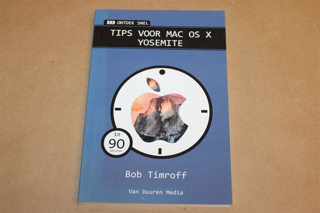 Tips voor Mac OS X Yosemite — Honderden Tips en Trucs, Ophalen of Verzenden, Zo goed als nieuw, Internet of Webdesign
