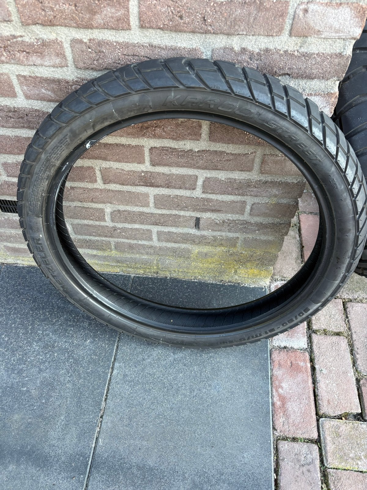 Metzeler Karoo Street banden voor Honda Africa Twin, Ophalen, Gebruikt