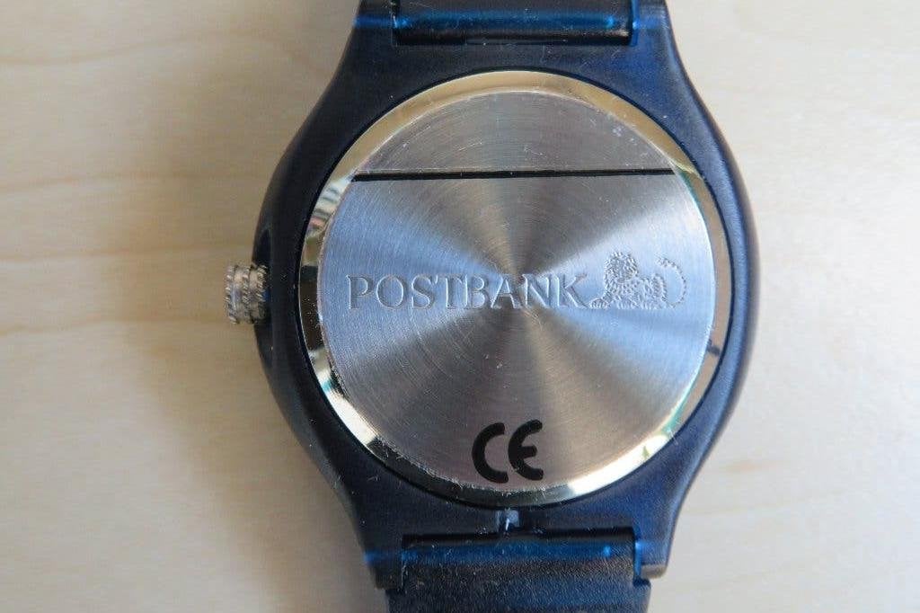 Postbank horloge, werkend, Ophalen of Verzenden, Nieuw, Gebruiksvoorwerp