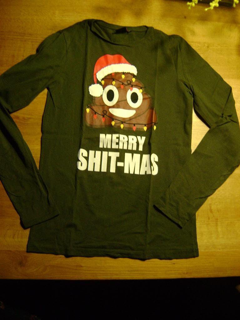 Emoji Kerstshirt maat 170/176, Coolcat, Ophalen of Verzenden, Zo goed als nieuw, Shirt of Longsleeve