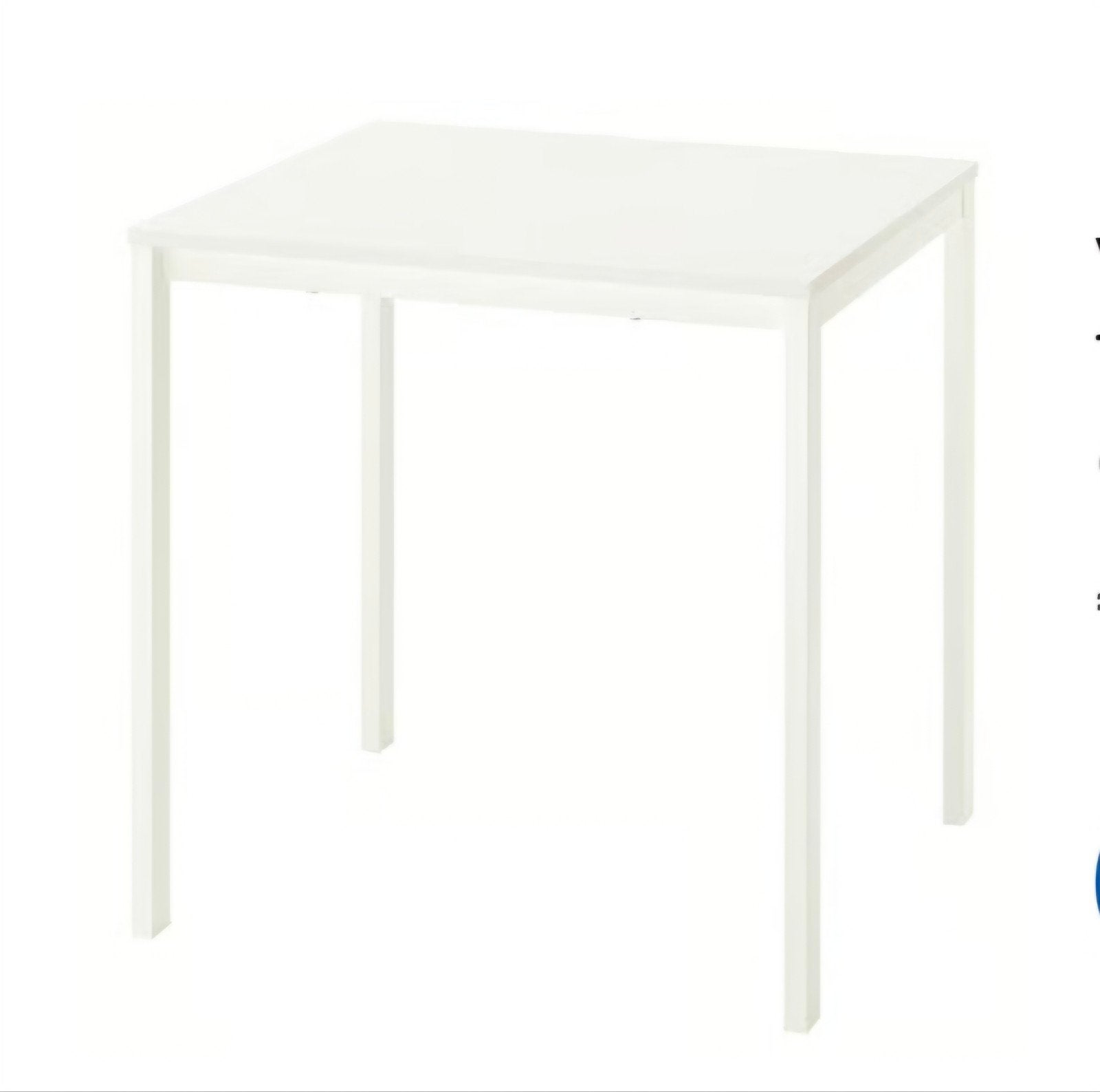 Tafel van ikea, Ophalen