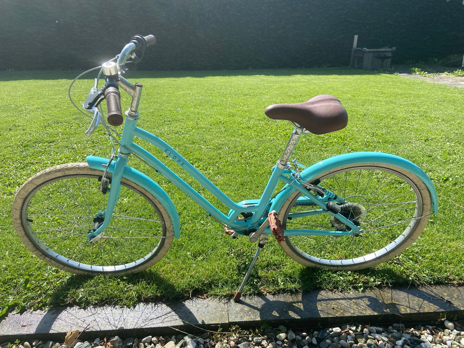 Elops 500 stadsfiets (kind)- Lichtblauw - Gebruikt, Ophalen, Gebruikt, 24 inch