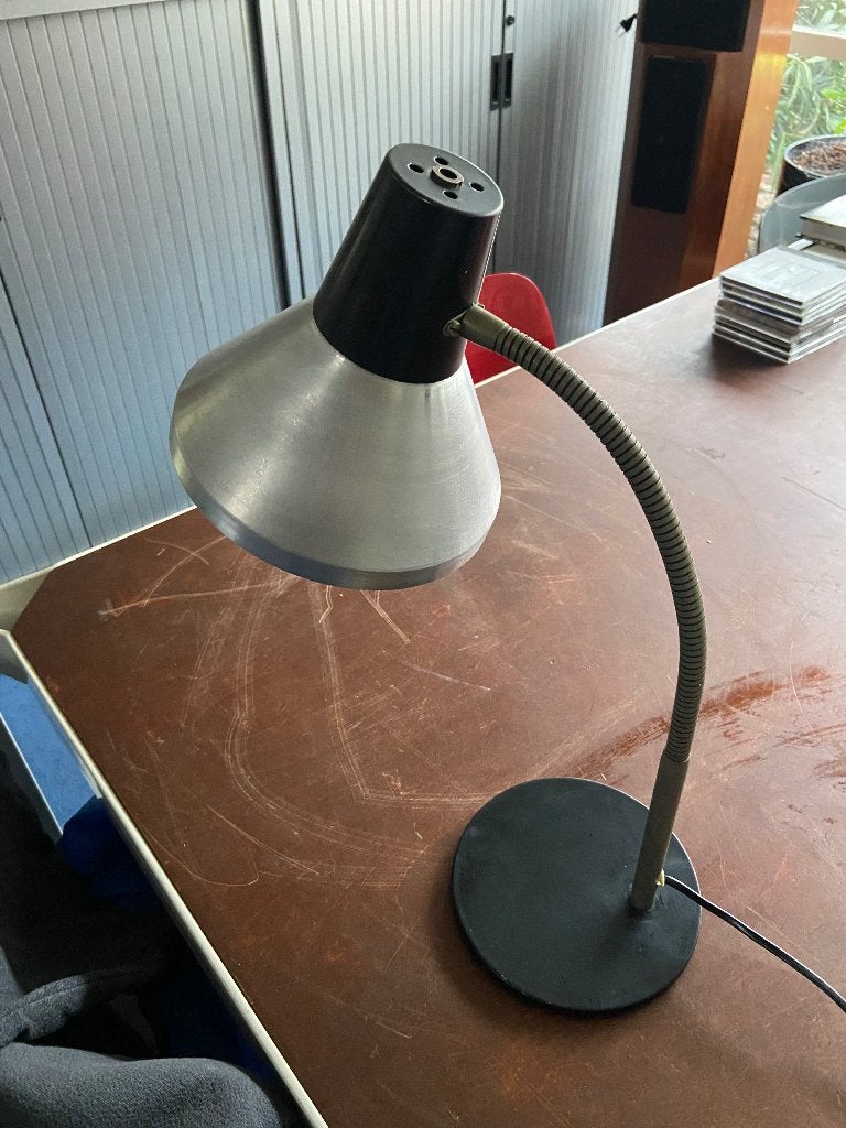 Hala Zeist bureaulamp klassieker seventies, Huis en Inrichting, Lampen | Tafellampen, 50 cm, Bureaulamp, Gebruikt, Overige merken