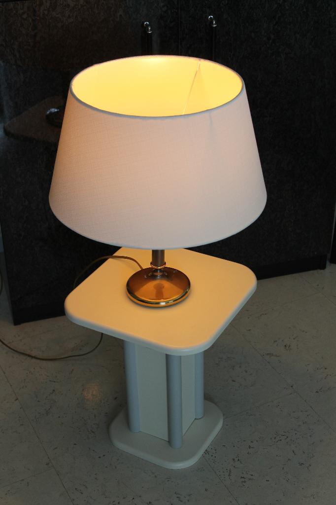 HERDA tafellamp  / lamp / schemerlamp Brons model T-1800, Ophalen of Verzenden, Gebruikt, Metaal, Minder dan 50 cm