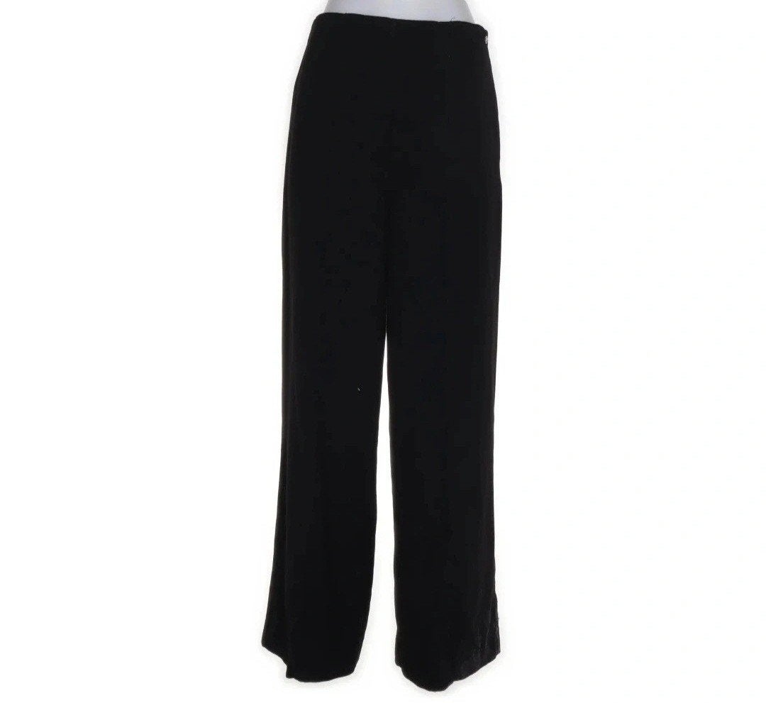 Josh V Zwarte Palazzo Pantalon Broek Maat M, Maat 38/40 (M), Verzenden, Zwart, Gedragen