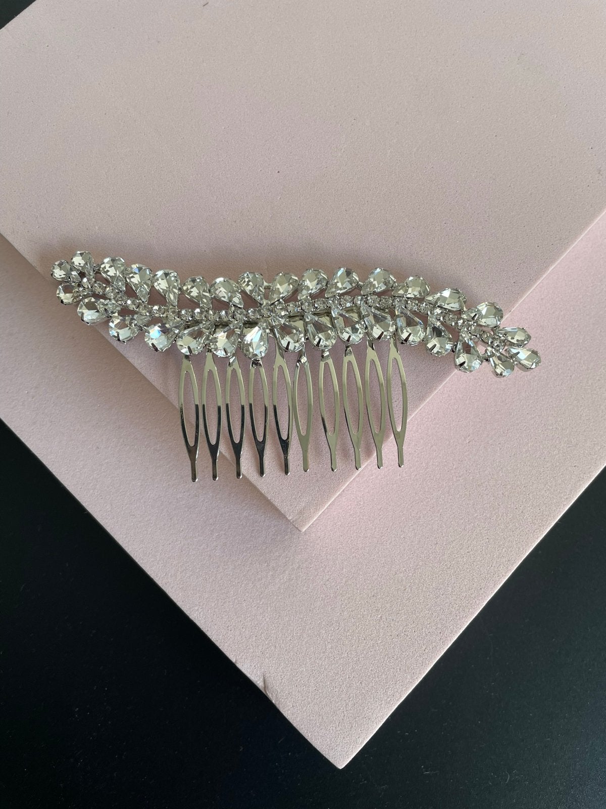 Elegante Haaraccessoires haarkam met Strass Steentjes, Ophalen of Verzenden, Nieuw, Zwart, Accessoires