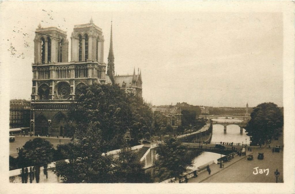 701-481-015 Paris Notre Dame, Ophalen of Verzenden, Voor 1920, Frankrijk