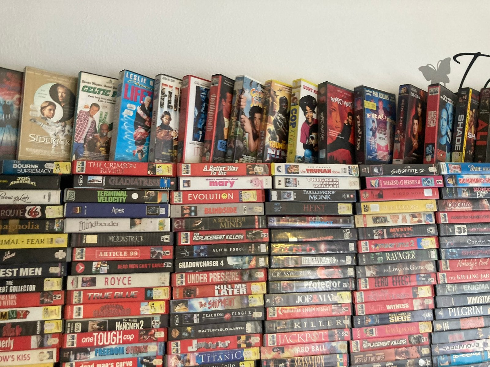 Videotheek videobanden Vhs ex ental verzamelaar, Alle leeftijden, Ophalen of Verzenden, Gebruikt
