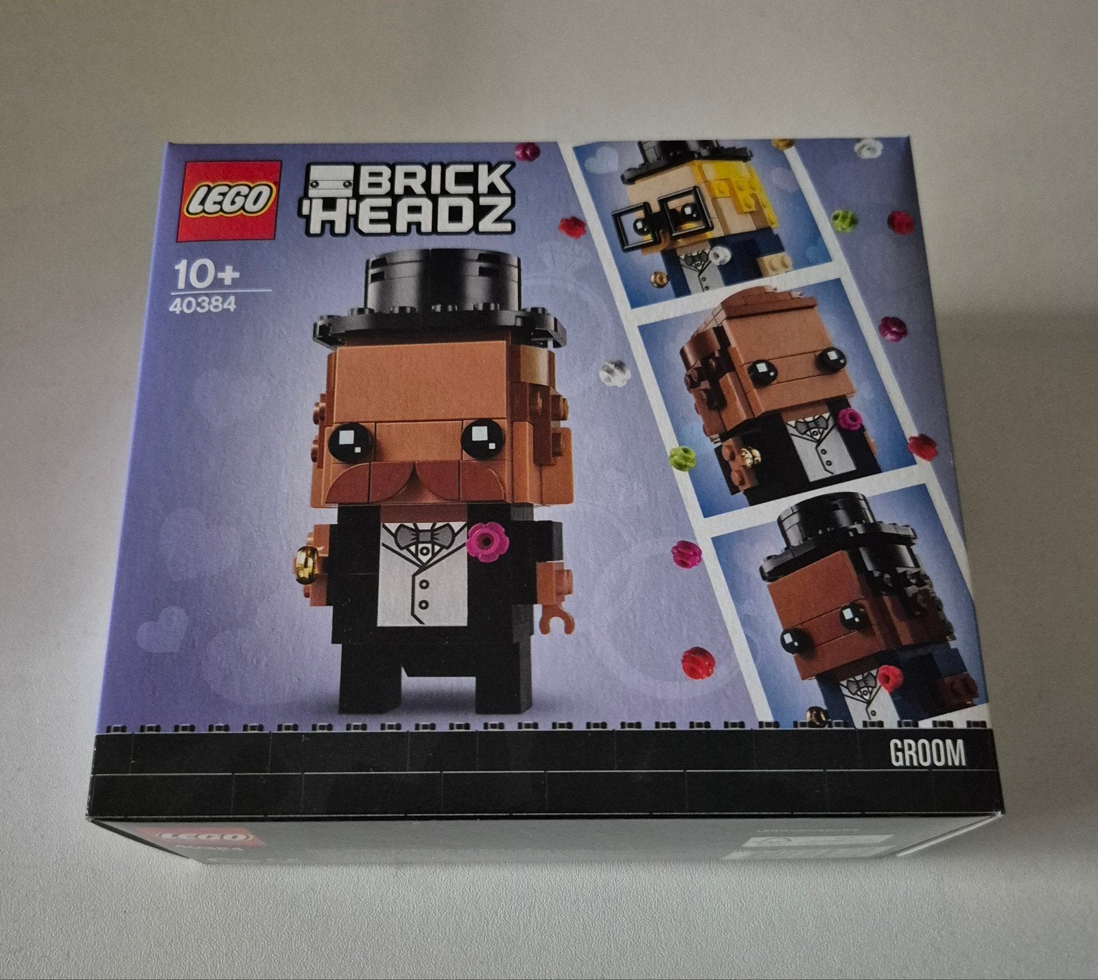 LEGO BrickHeadz 40384 Bruidegom - Nieuw en Ongeopend, BrickHeadz, Lego, Nieuw, Ophalen of Verzenden