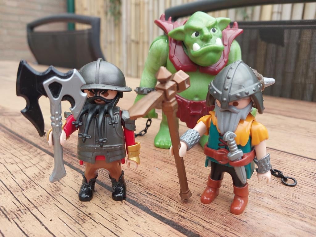 Playmobil 6004 reuzentrol met soldaten, Ophalen of Verzenden, Zo goed als nieuw