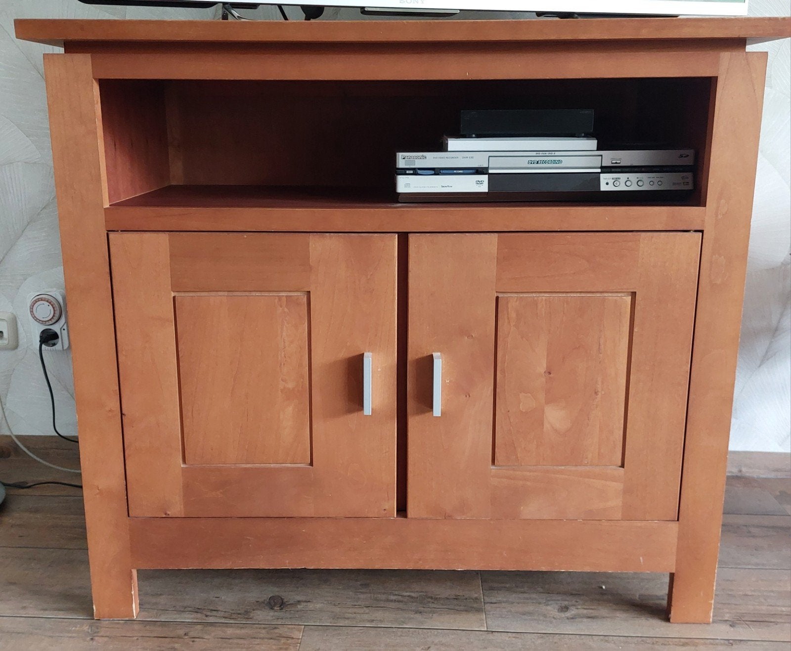 TVkast kersenhouten, Ophalen, Gebruikt, 50 tot 100 cm, Minder dan 100 cm
