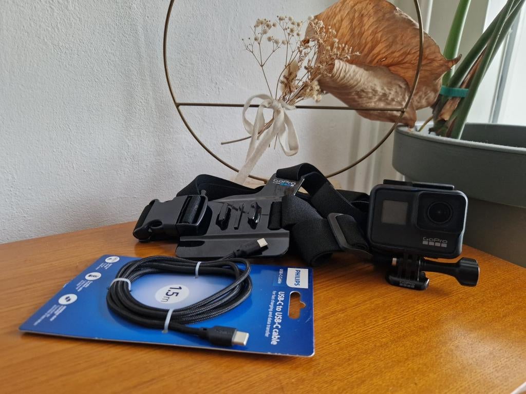 Gopro hero 7 black + chesty chest mount, Audio, Tv en Foto, Gebruikt, 1102WT, Katrina Graham, Ophalen of Verzenden