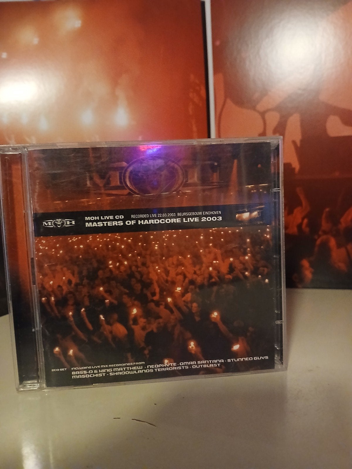 Masters Of Hardcore live @ Beursgebouw Eindhoven 2003, Cd's en Dvd's, Cd's | Dance en House, Ophalen of Verzenden, Zo goed als nieuw
