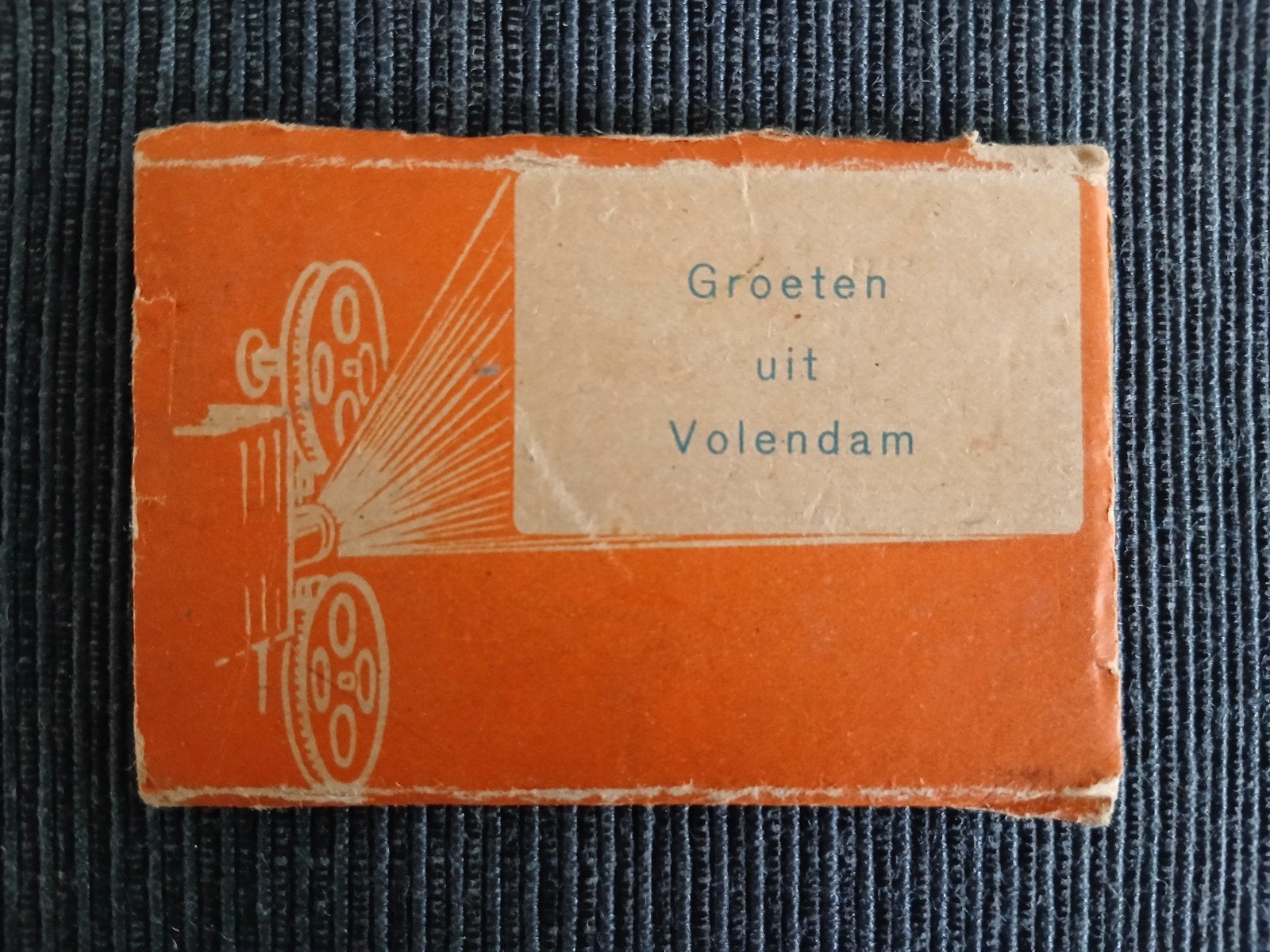Groeten uit Volendam, mapje oude foto's 1963, Gebruikt, Foto, Ophalen of Verzenden, 1940 tot 1960