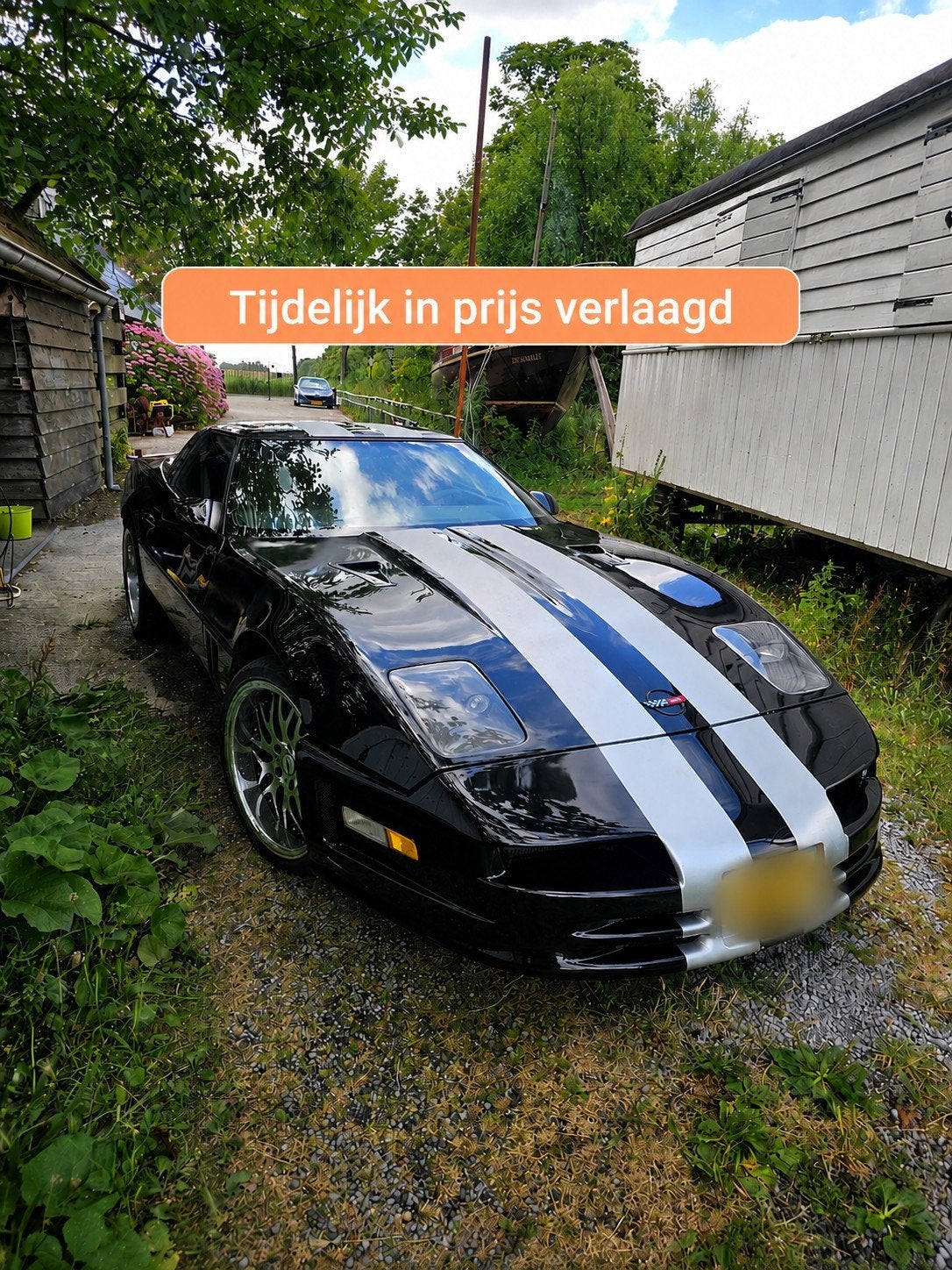 Chevrolet Corvette C4 1985 75500km belastingvrij ACI stalker, 249 pk, Leder en Stof, Zwart, Corvette