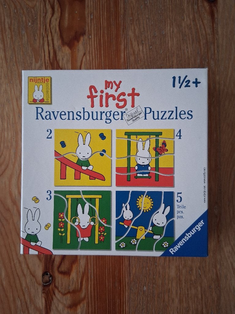 Nijntje puzzel of kwartet, Ophalen of Verzenden, Zo goed als nieuw