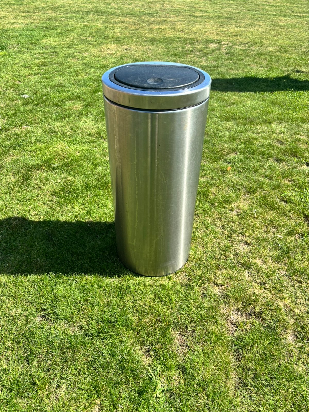 Brabantia touch bin prullenbak 30 L, Huis en Inrichting, 40 liter of meer, Ophalen, Gebruikt, Rvs