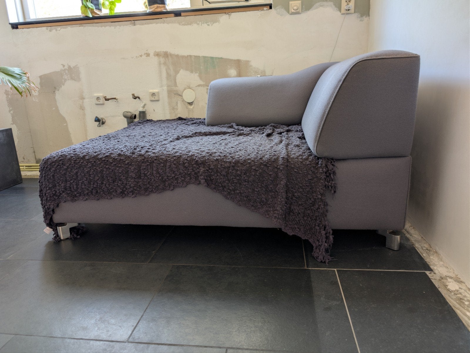 GRATIS op te halen...Leolux Faya Lobi Chaise Longue, Ophalen, Gebruikt, Stof