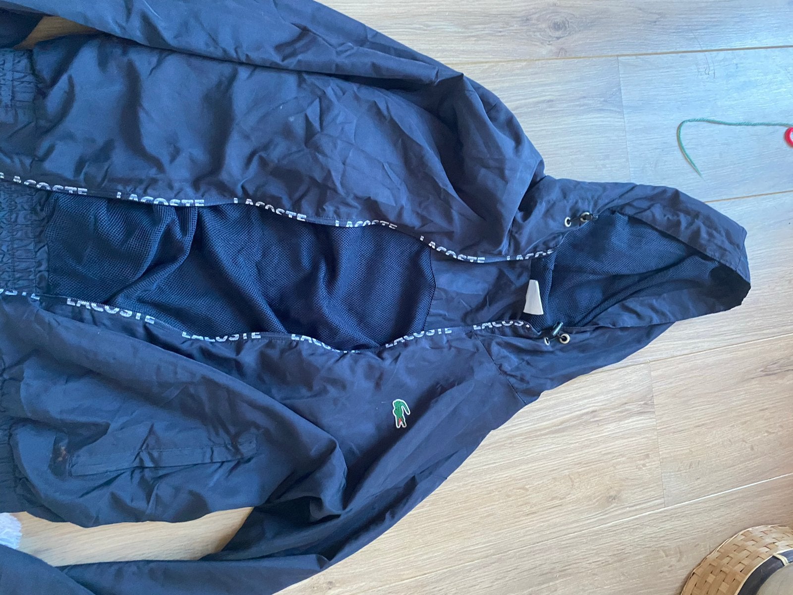 Lacoste Windjack Maat S - Zo goed als nieuw, Kleding | Heren, Ophalen of Verzenden, Zo goed als nieuw, Maat 46 (S) of kleiner