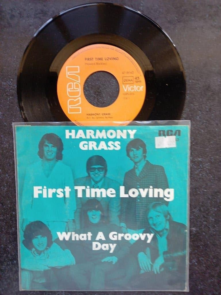 Harmony Grass - First Time Loving 1969, Cd's en Dvd's, Vinyl Singles, Gebruikt, 7 inch, Ophalen of Verzenden, Pop