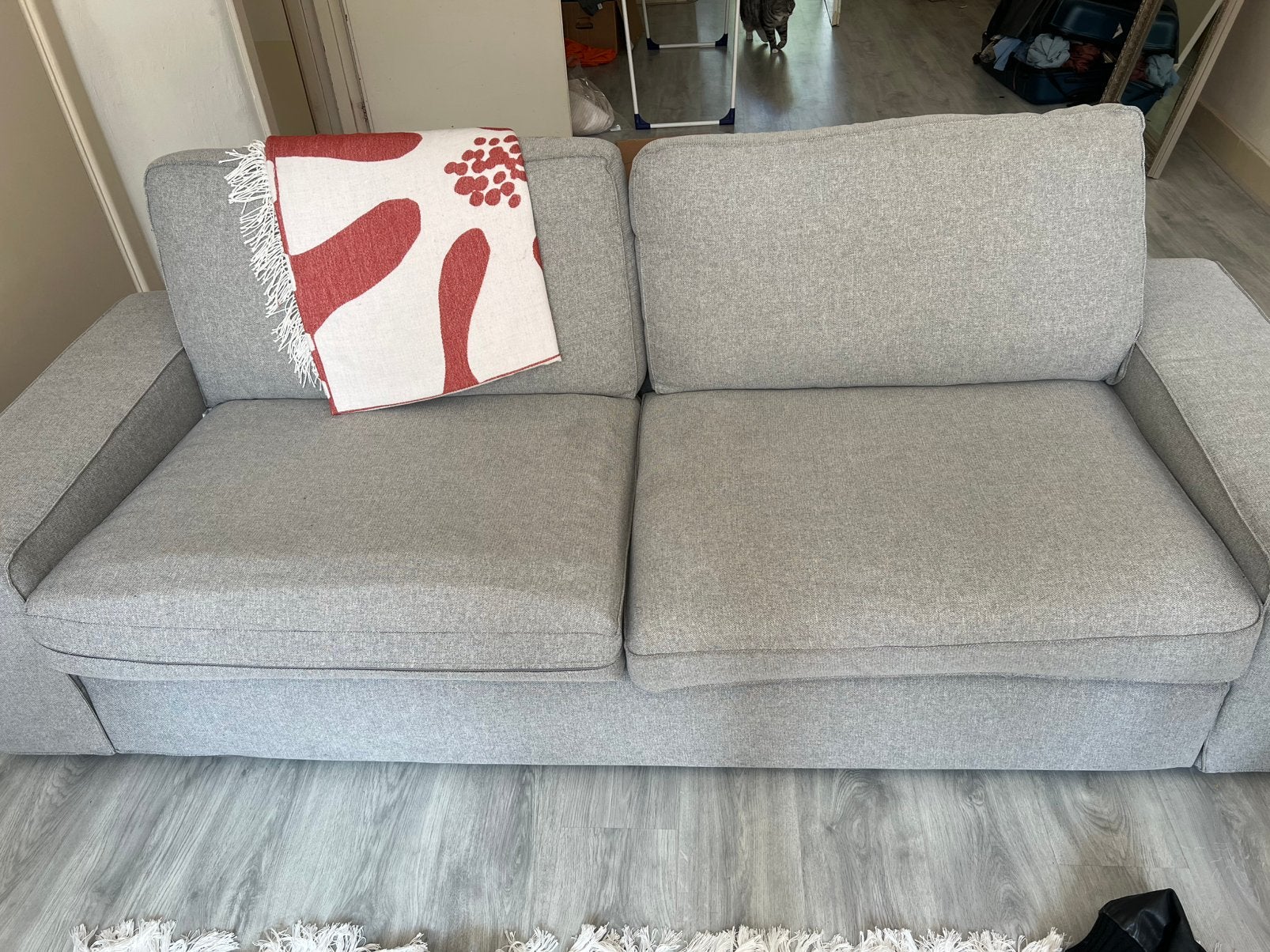Ikea Kivik Bank, Huis en Inrichting, Banken | Sofa's en Chaises Longues, Ophalen, Driepersoons, 75 tot 100 cm, Zo goed als nieuw
