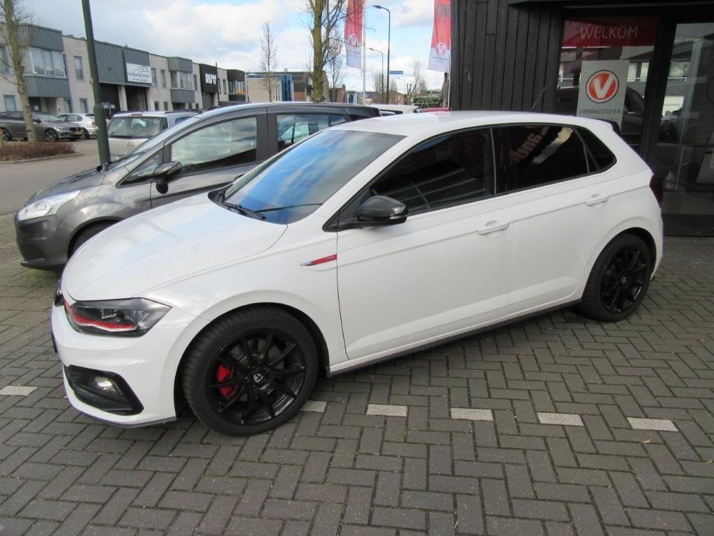 Volkswagen Polo 2.0 TSI GTI, Auto's, Stof, 4 cilinders, 1984 cc, Wit