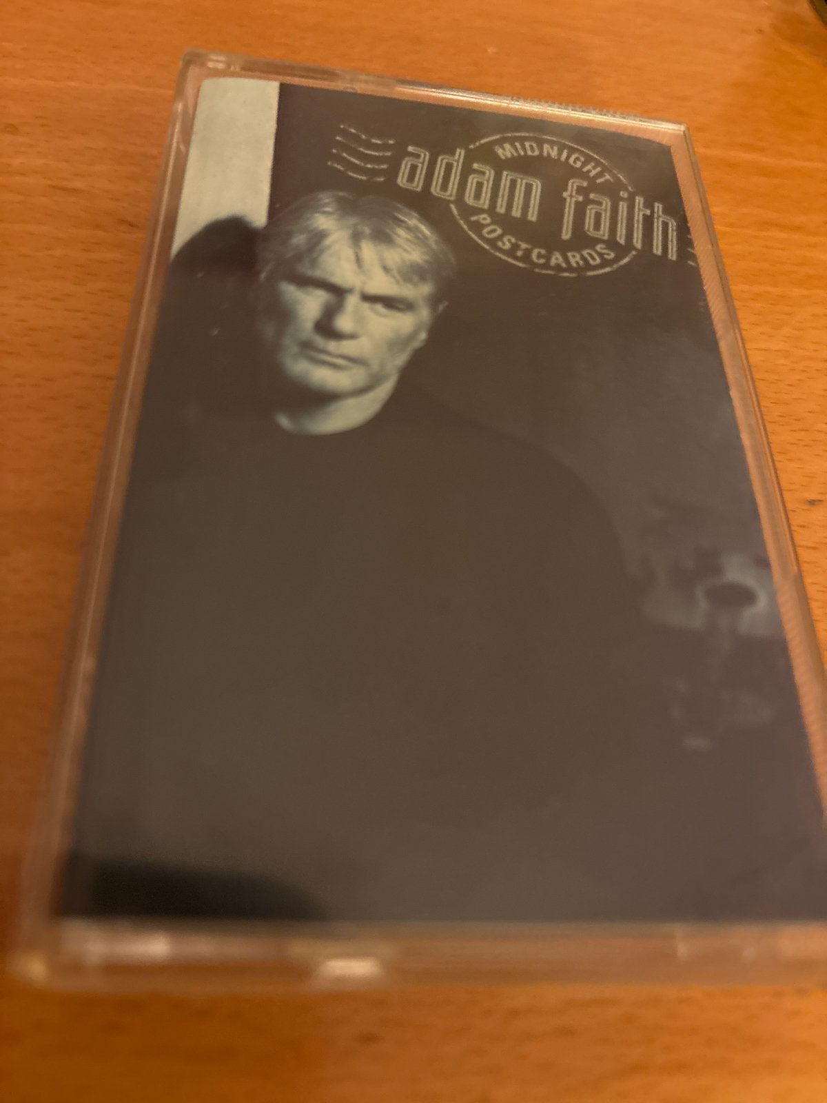Adam Faith - Midnight Postcards Cassette Tape, Gebruikt, Ducoso, 1 bandje, Ophalen of Verzenden