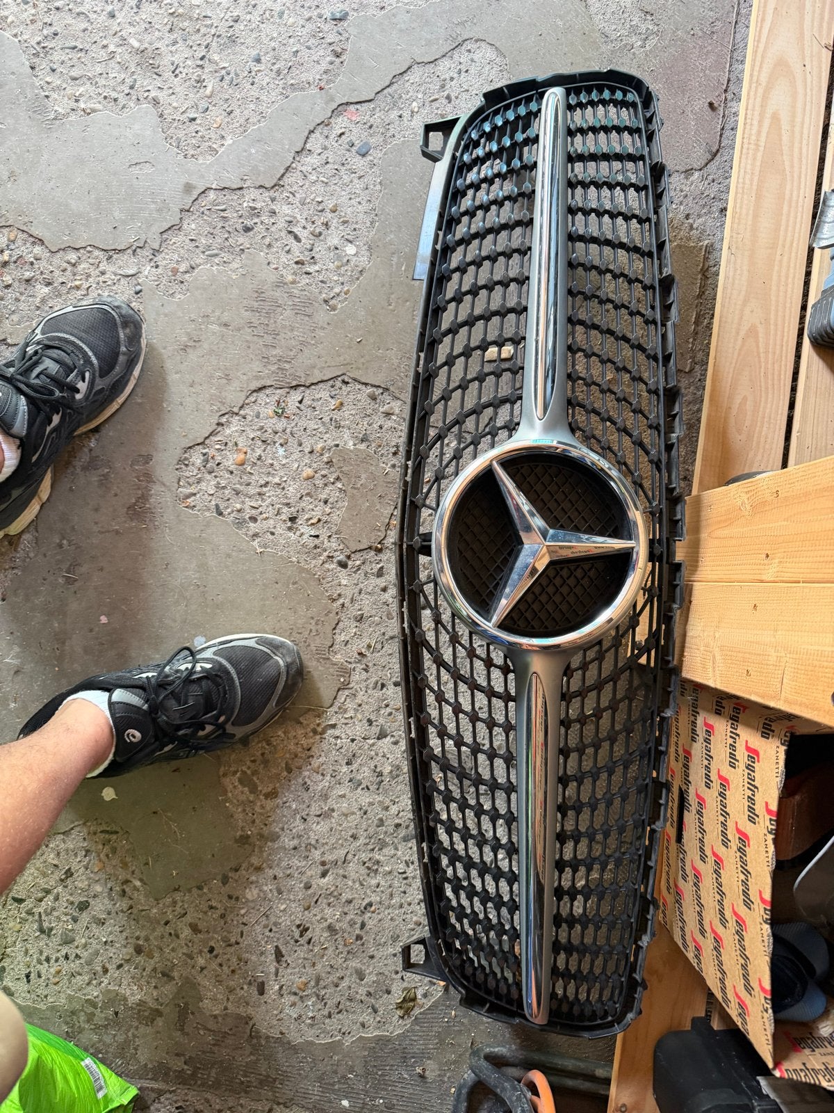 Grill Mercedes A klasse W176 2016, Voor, Mercedes-Benz, Nieuw, Ophalen of Verzenden