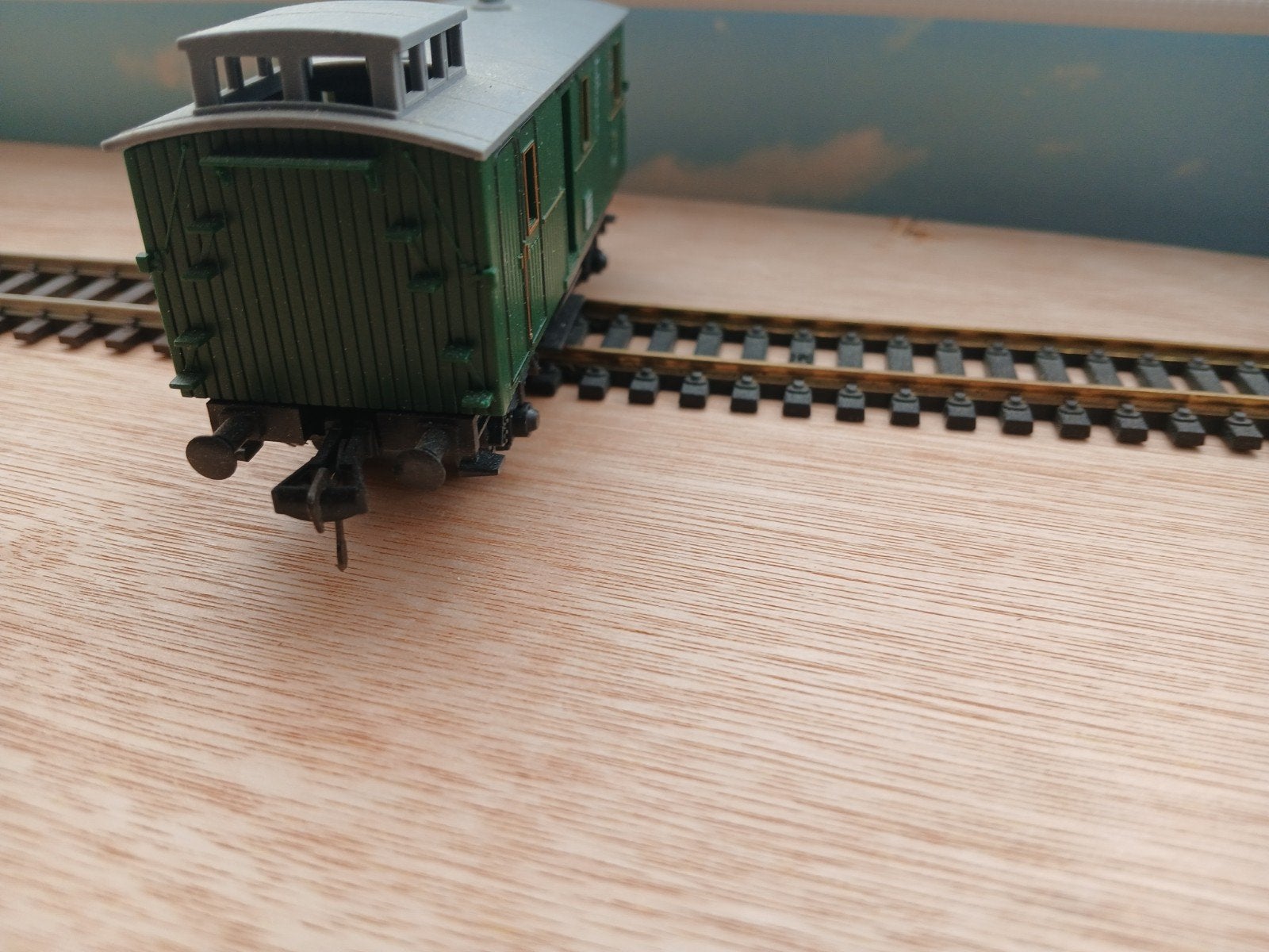 Fleischmann HO Wagon - Groene Goederenwagon, Ophalen of Verzenden, Gebruikt, Wagon, Fleischmann