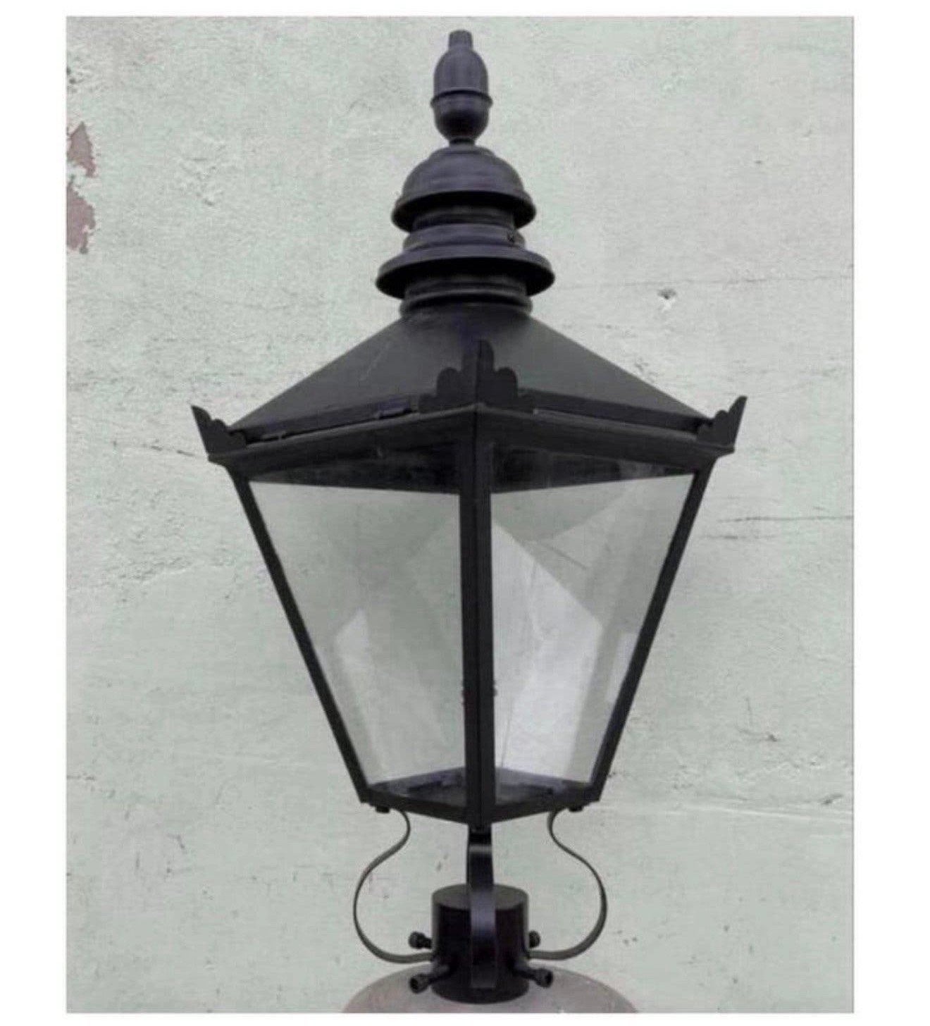 Grote Zwart Victoriaanse Stijl Lantaarn lamp verlichting NEW, P, P, P, Nieuw