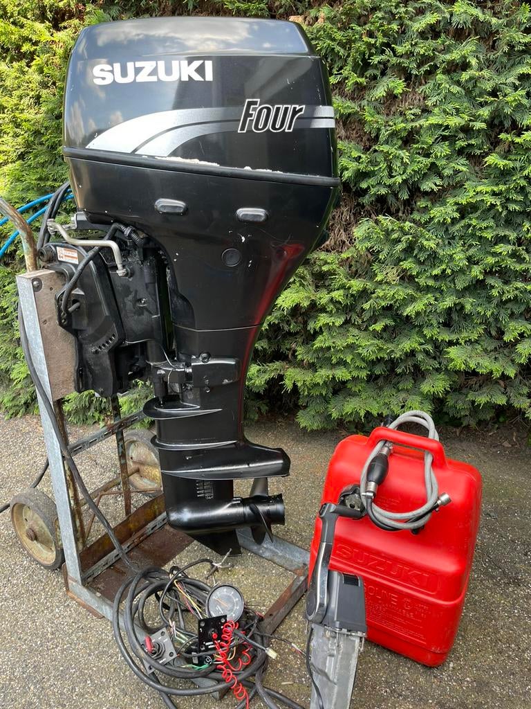 Suzuki 30pk elektrische gestart powertrim, Watersport en Boten, Ophalen, Gebruikt, Viertaktmotor, 30 pk of meer