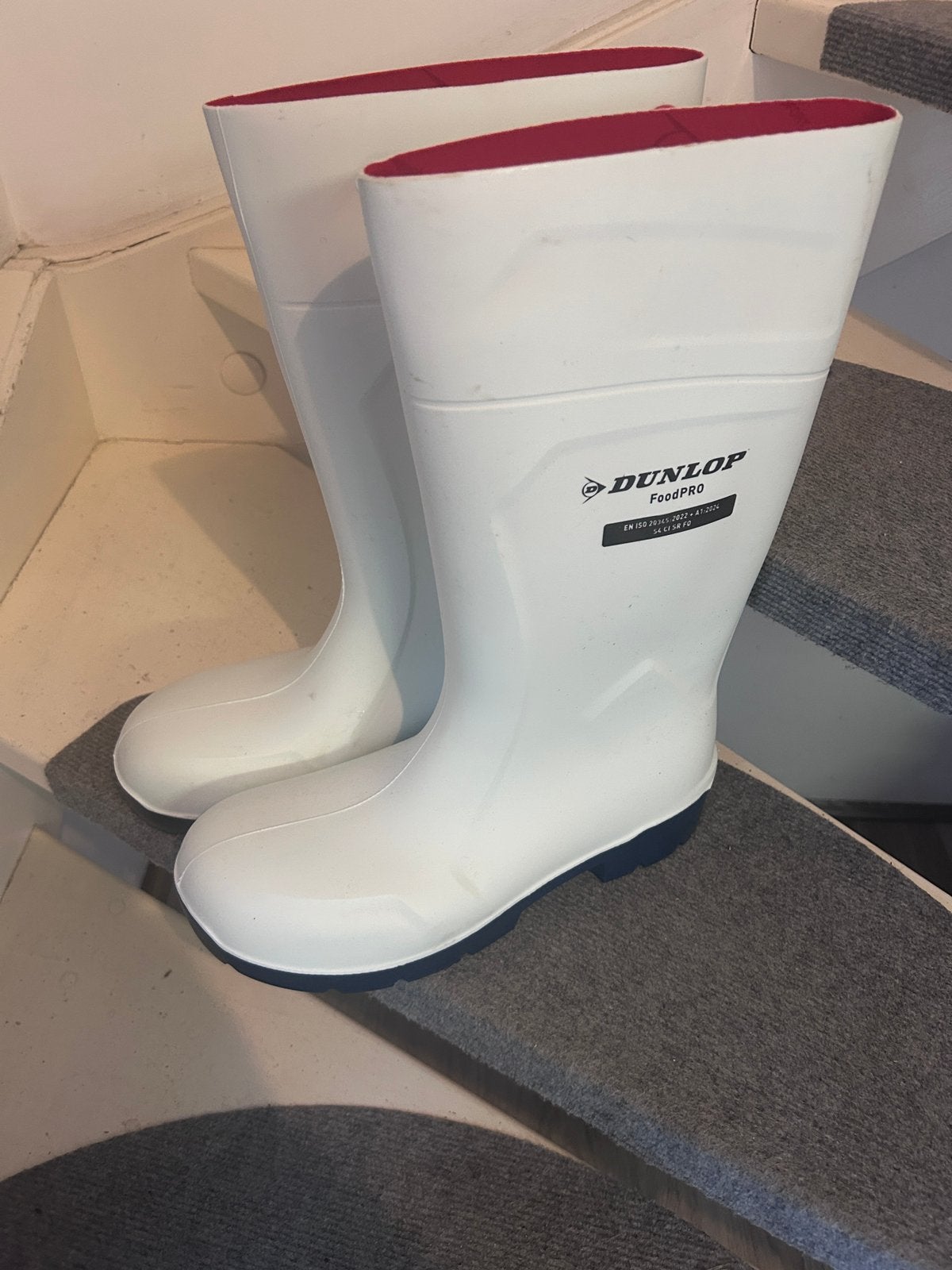 Dunlop FoodPRO Purofort Veiligheidslaarzen S4 - Maat 44, Tuin en Terras, Werkkleding, Ophalen, Zo goed als nieuw, Laarzen