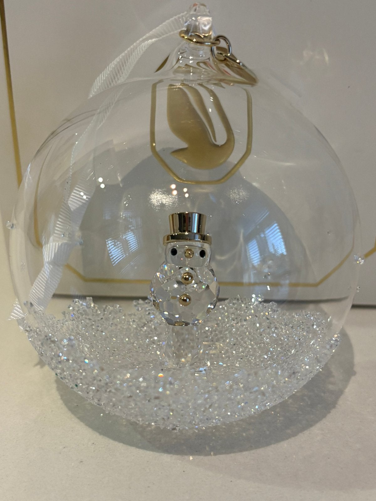 Swarovski kerstbal 2026, Ophalen of Verzenden, Zo goed als nieuw, Figuurtje