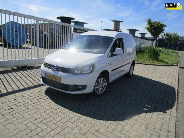 Volkswagen Caddy 1.6 TDI, 1e eigenaar, airco, Auto's, Voorwielaandrijving, Euro 5, Gebruikt, 4 cilinders