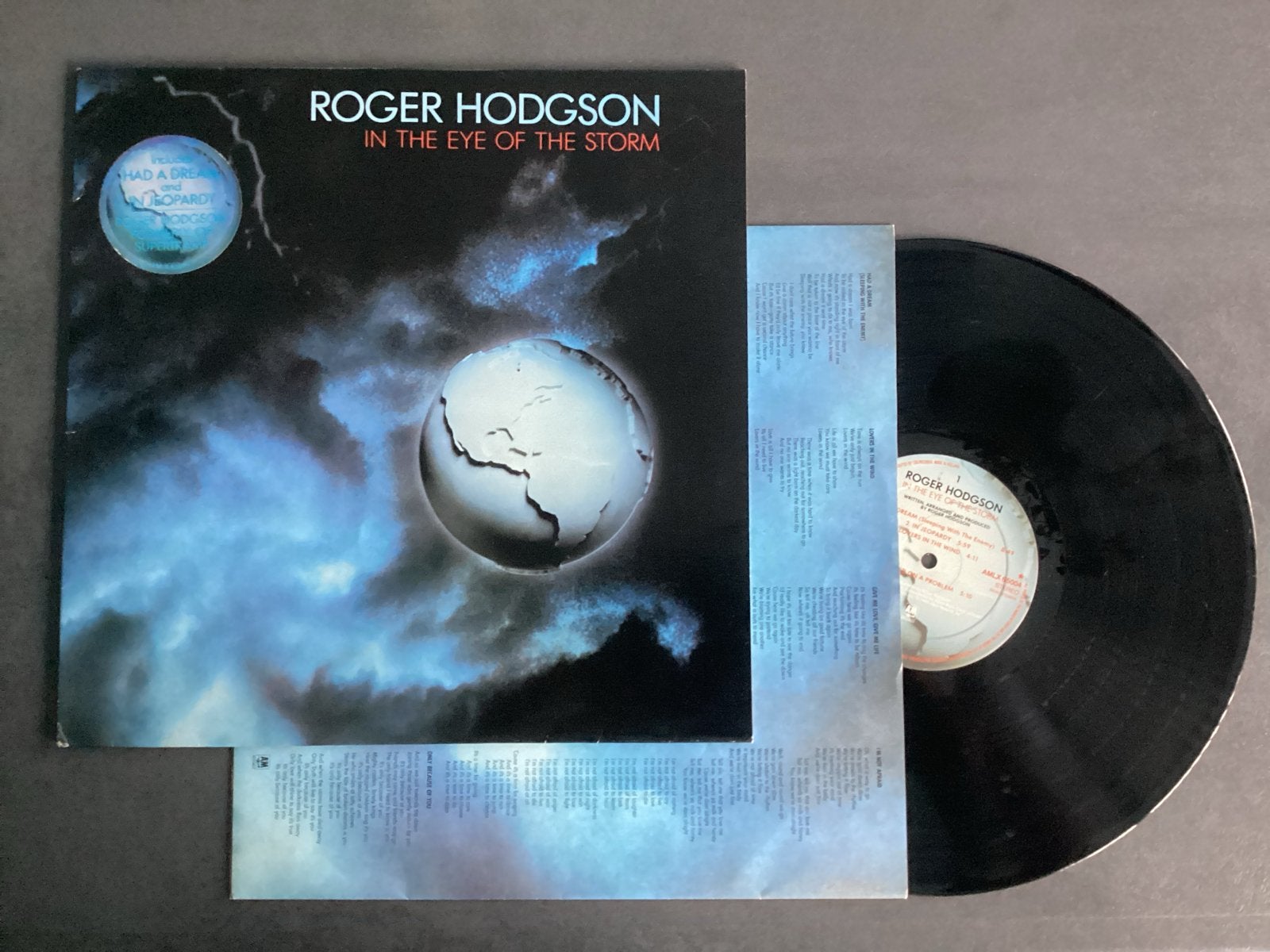Roger Hodgson - In the Eye of the Storm (LP) (Supertramp), Cd's en Dvd's, Ophalen of Verzenden, 12 inch, Poprock, LP