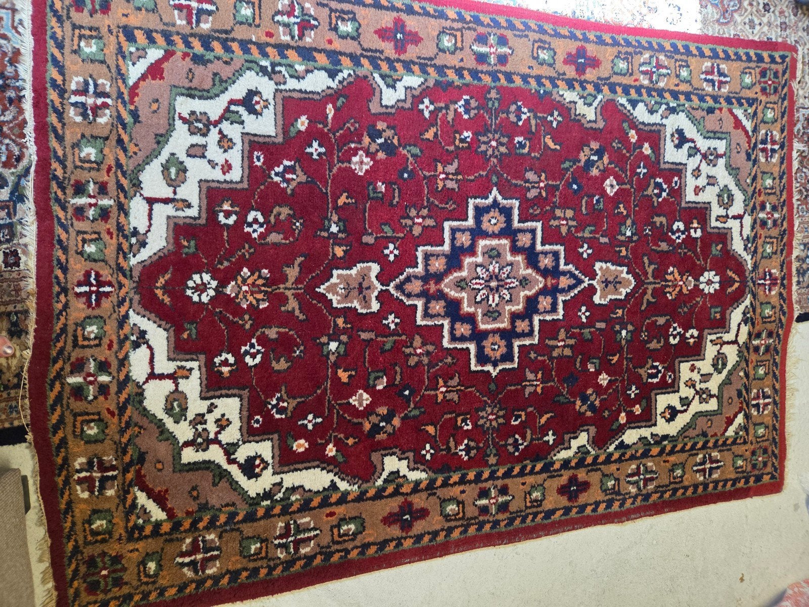 Hand geknoopt India, Ophalen, Rechthoekig, 200 cm of meer