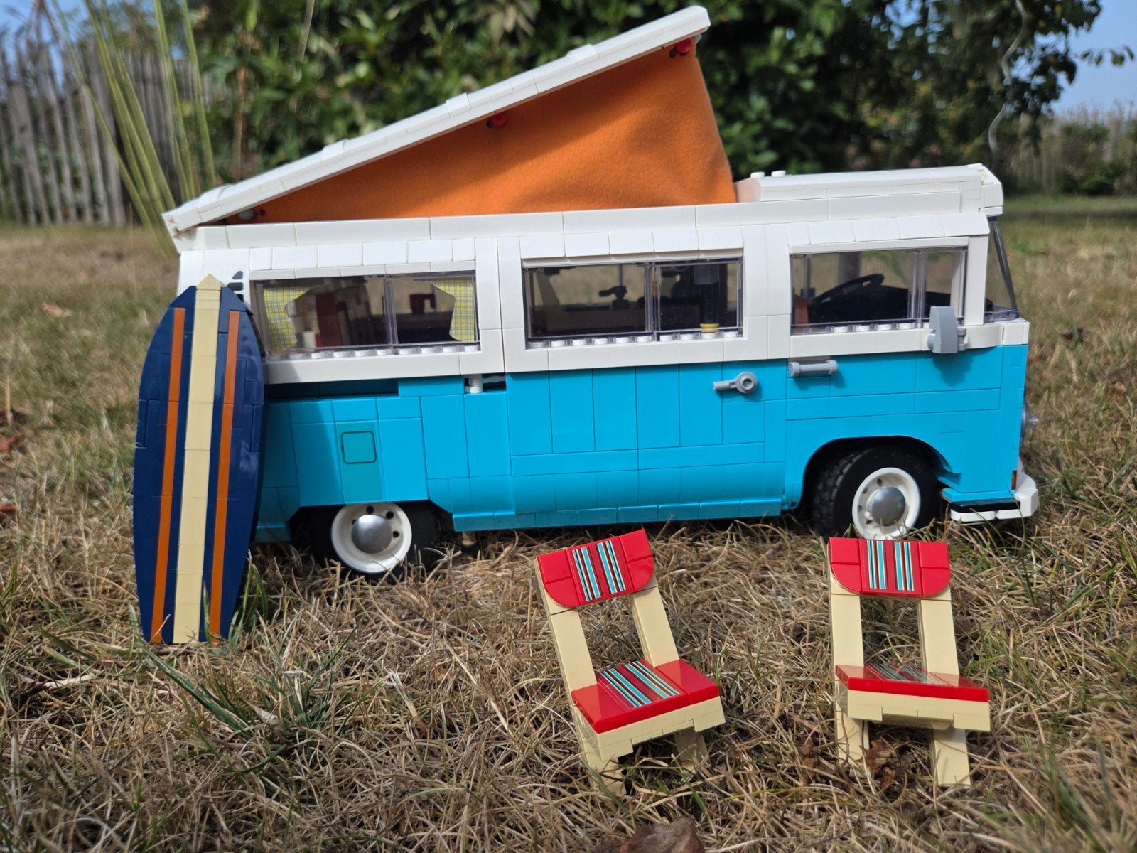 LEGO Volkswagen T2 Camperbusje (10279), Ophalen of Verzenden, Zo goed als nieuw