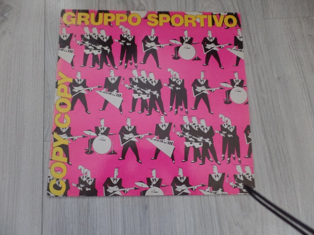 Gruppo Sportivo - Copy Copy LP, Cd's en Dvd's, LP, Gebruikt, Pop, Ophalen of Verzenden