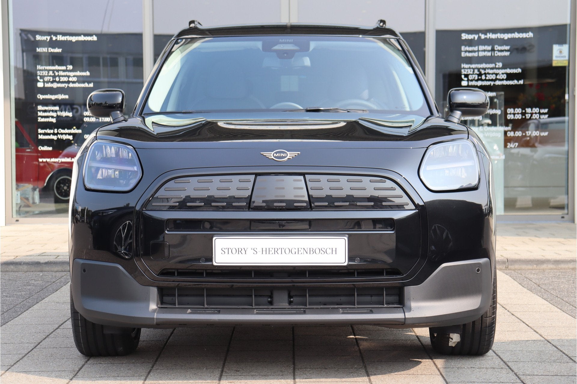 MINI Countryman E / Classic / Pakket XS / 19" John Cooper Wo, Stof, Zwart, Countryman, Zwart