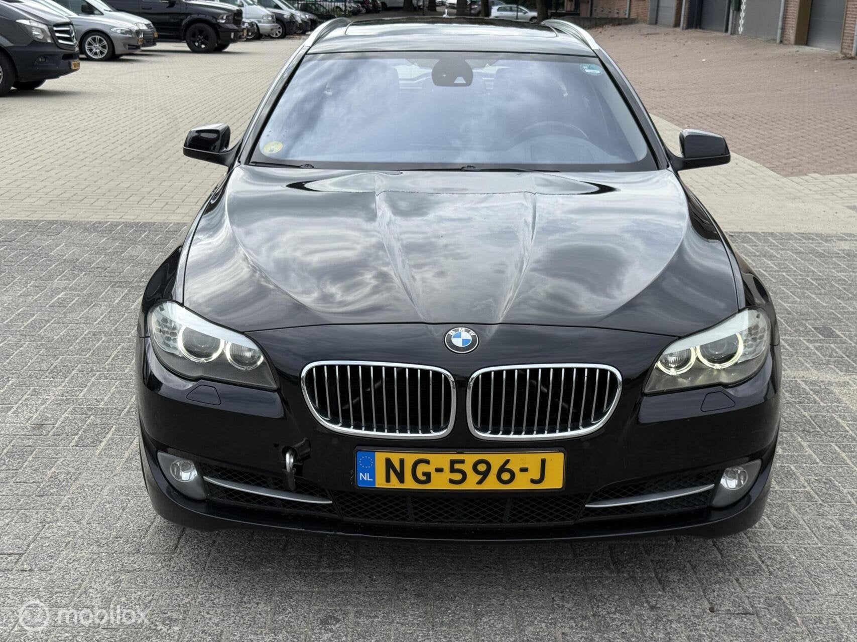BMW 5-serie Touring 535xd High Executive, Auto's, Automaat, Euro 5, Gebruikt, Zwart