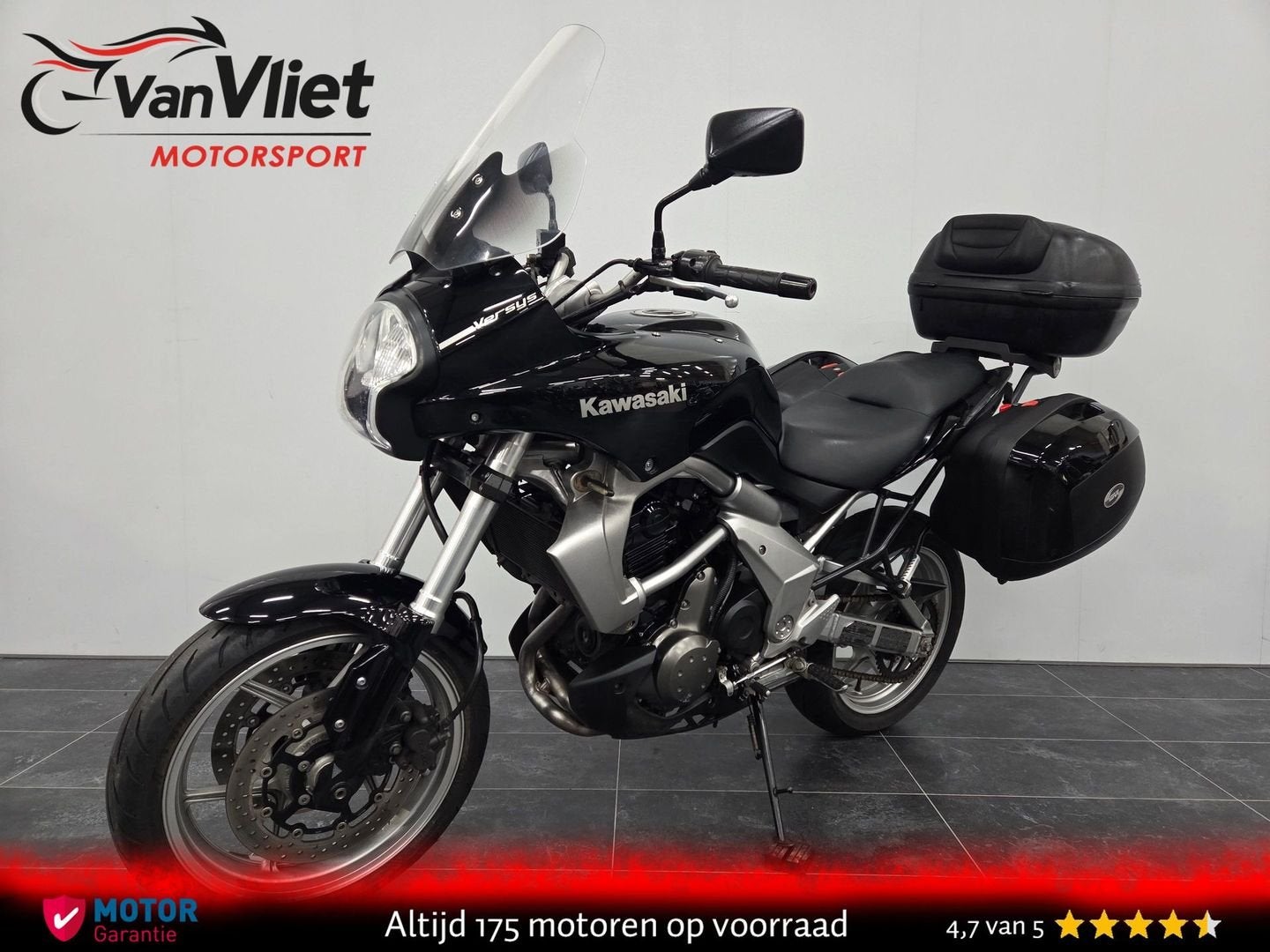 Erg Mooie Kawasaki Versys 650 Zwart 2007 28095km.!, Bedrijf, Onbekend, KAWASAKI, Overig
