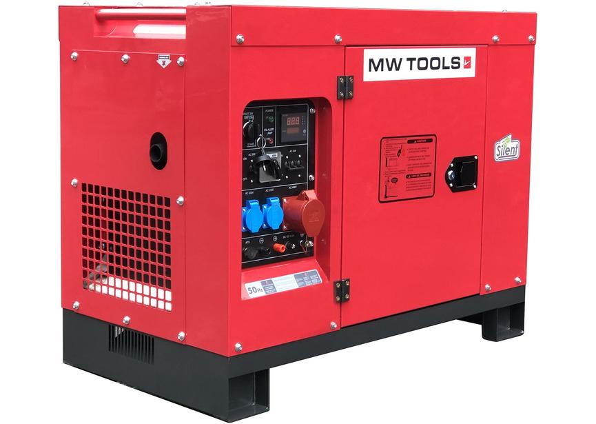 Diesel generator 8kW 1x230V + 10kW 3x400V MW Tools, Ophalen, Nieuw
