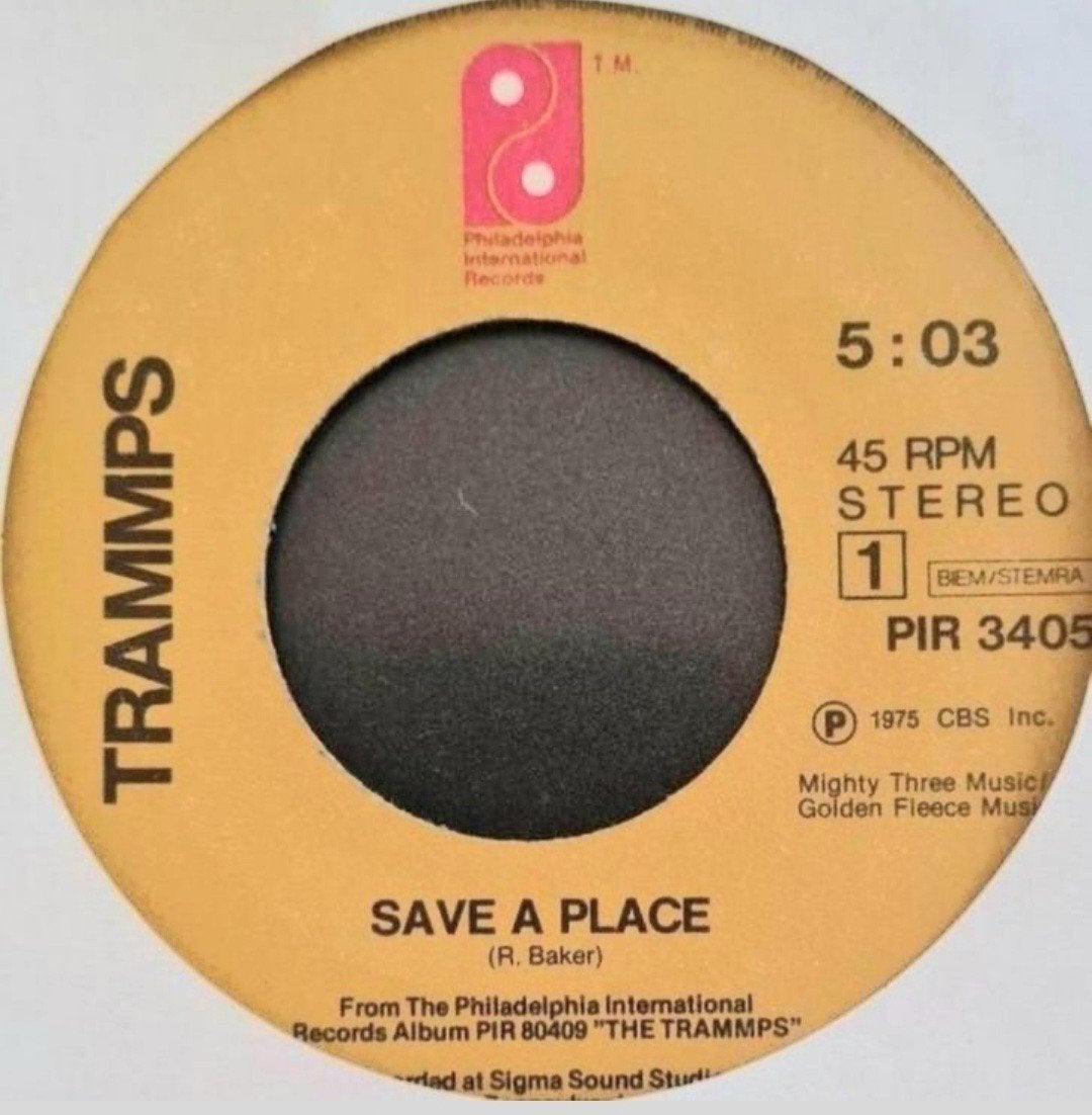TRAMMPS - SAVE A PLACE, Ophalen of Verzenden, Gebruikt, Pop
