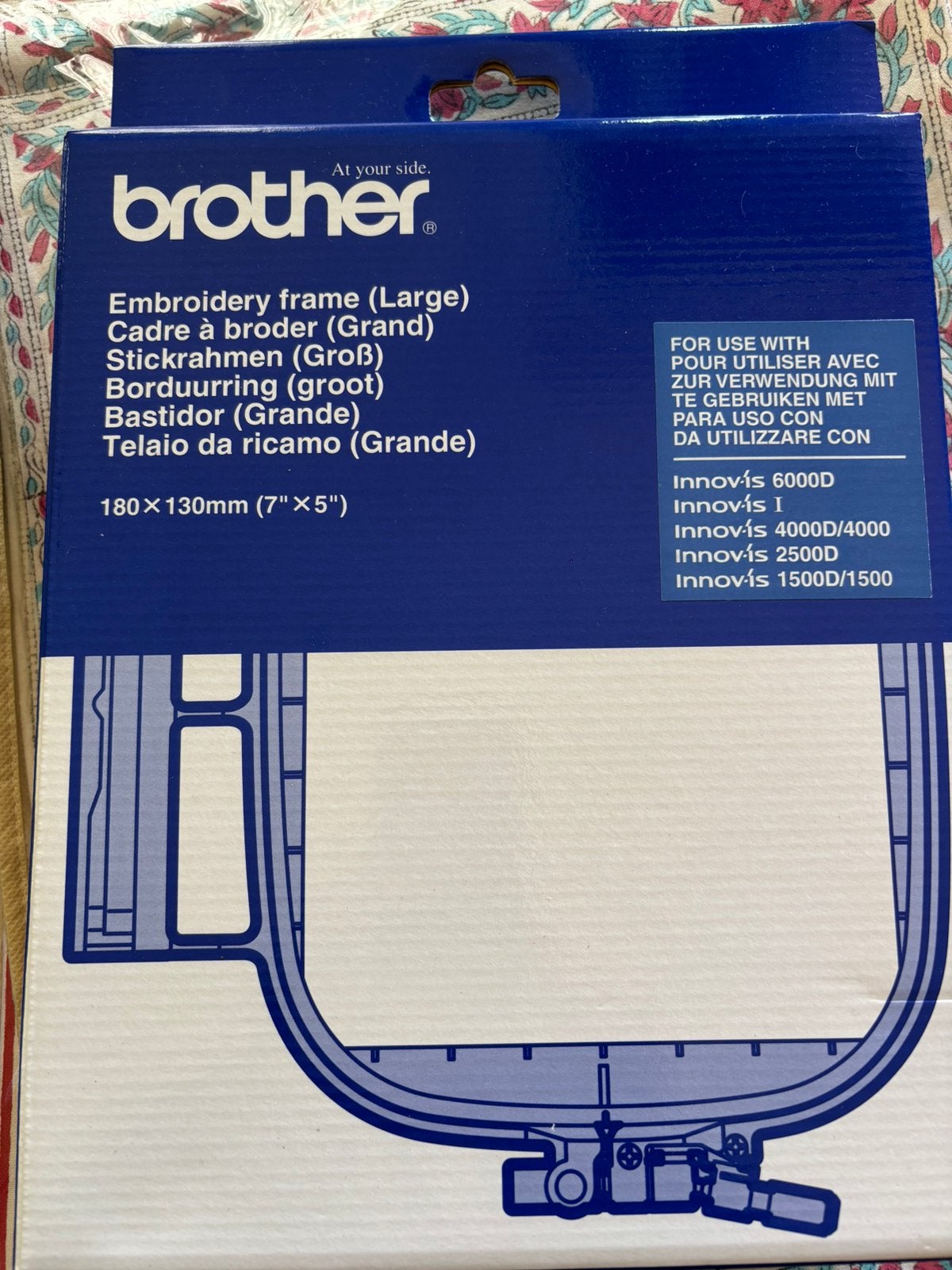 Brother borduurring nieuw in doos, Ophalen of Verzenden, Zo goed als nieuw, Borduurmachine
